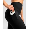 Super High Waisted Workout Leggings for Women with Pockets 28"