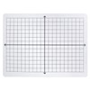 Pacon XY Axis Whiteboard, 2-Sided, XY Axis/Plain, 9" x 12",