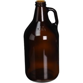 True Fabrications 67-0Y39-T0NN 64 Oz Amber Howler Growler