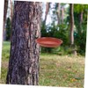 WOONEKY Whimsical Bird Feeder Bird Bath Bowl Tree Mounted for