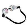 Kaleidoscope Goggles for Raves Trippy Psychedelic Steampunk Glasses with Rainbow