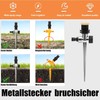2pcs Gartensprenger, 360-Grad-Bewässerungssystem Gartenregner, Automatischer Sprinkler,2 PCS Kreisbogen-Regner + Stabiler