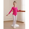 WEGETIT Long Sleeve Leotards for Girls Gymnastics Toddler Ballet Leotard