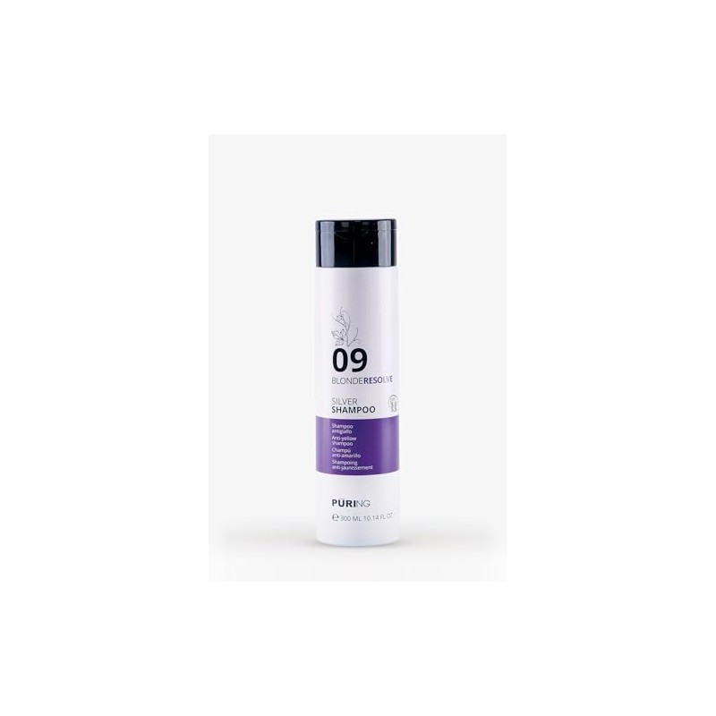 Puring 09 Blonderesolve Silver Shampoo 300 ml | speziell für