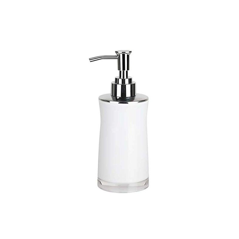 Spirella Sydney Acryl Soap Dispenser Acrylic White 18 cm x