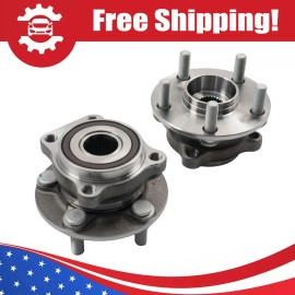 AUIMSOCO Juego Unidades Rodamientos Delanteros For Subaru Outback/Legacy 2005 2006-2014