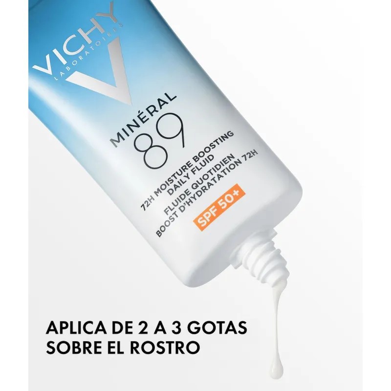 Crema Solar Hidratante Rostro48h Vichy Minéral Fps50 50ml