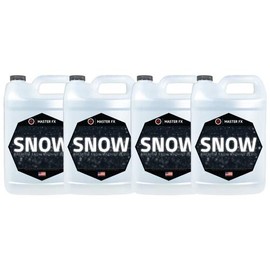Snow Machine Fluid - Evaporating Snow Machine Fluid - Creates Dry Flakes - Non Toxic - (4 Gallon Case)
