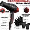 Professional Ionic Salon Hair Dryer, 2200 Watt Powerful AC Motor