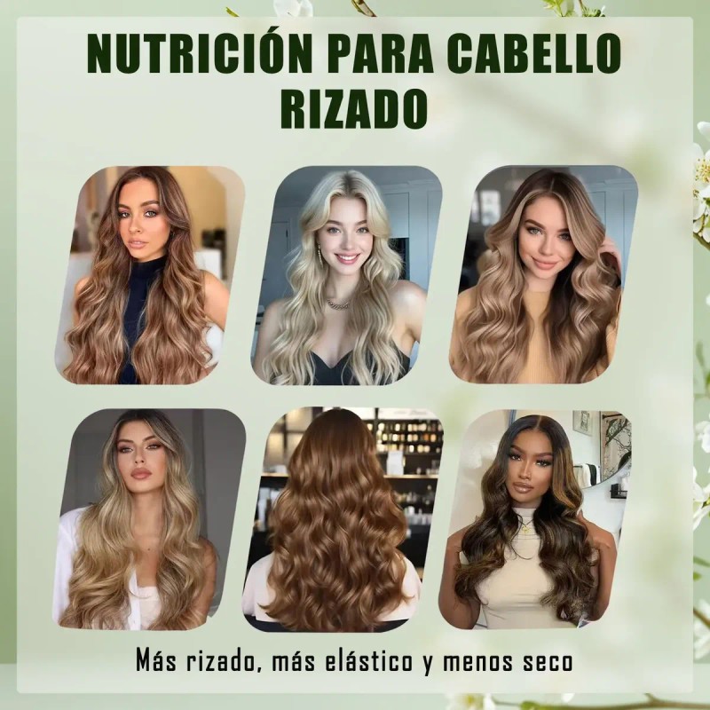 Crema Para Peinar Rizos Hidratación Cuidar El Cabello 250ml