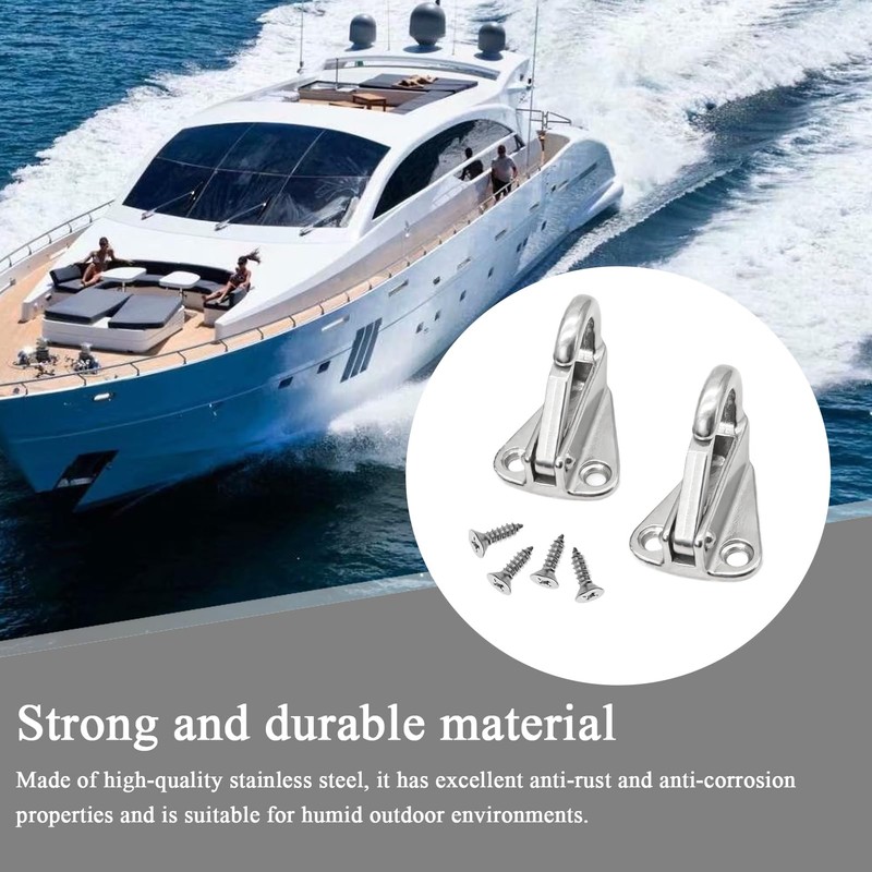 Heavy Duty Hooks - Stainless Steel Spring Hook for Wall