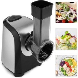 150W Electric Cheese Grater Vegetable Fruits Chopper Salad Maker Slicer Shredder