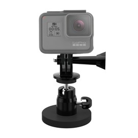 EDSRDUX Magnetic Camera Mount, 360° Rotation N52 Magnet Action Camera Holder, Compatible with Hero 13/12/11/10/9/8/7/6, DJI Osmo Action 5/4/3/2, Insta360 X4/X3/Ace/Ace Pro