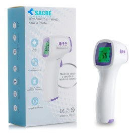 Termómetro Infrarrojo Digital Temperatura Medico Corporal Blanco Sacre Solutions
