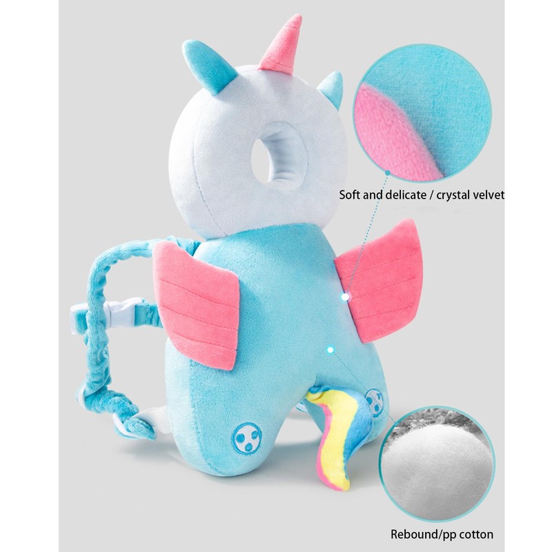 Baby Walker Head Protector Toddler Adjustable Baby Head Protection Backpack