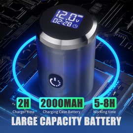 INKCHUM Wireless Tattoo Machine Kit, Rechargeable Rotary Tattoo Pen Kit with OLED Display 2000mah Batteries for Long-Time Tattoo Work, 12W Coreless Motor for Professional and Beginners