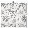 Unique Party 77232 - Silver and Gold Snowflakes Christmas Holiday