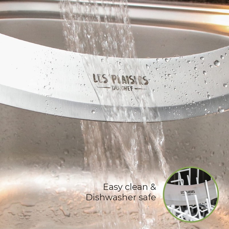 Les Plaisirs Du Chef Stainless Steel Pizza Cutter - Sharp