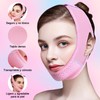 lankatt 2PCS Mentonera Postquirúrgica Papada | Face Lift Tape Invisible