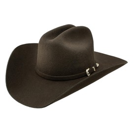 Stetson Men's 3X Wool Felt Cowboy Hat Brown 7 3/4