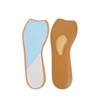 Orthotic 3/4 leather insoles for pumps/heels with arch support Slip-proof,