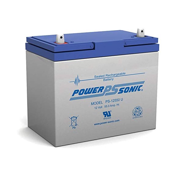 Powersonic PS-12550 12V 55AH SLA Battery for 21ST CENTURY 1BB