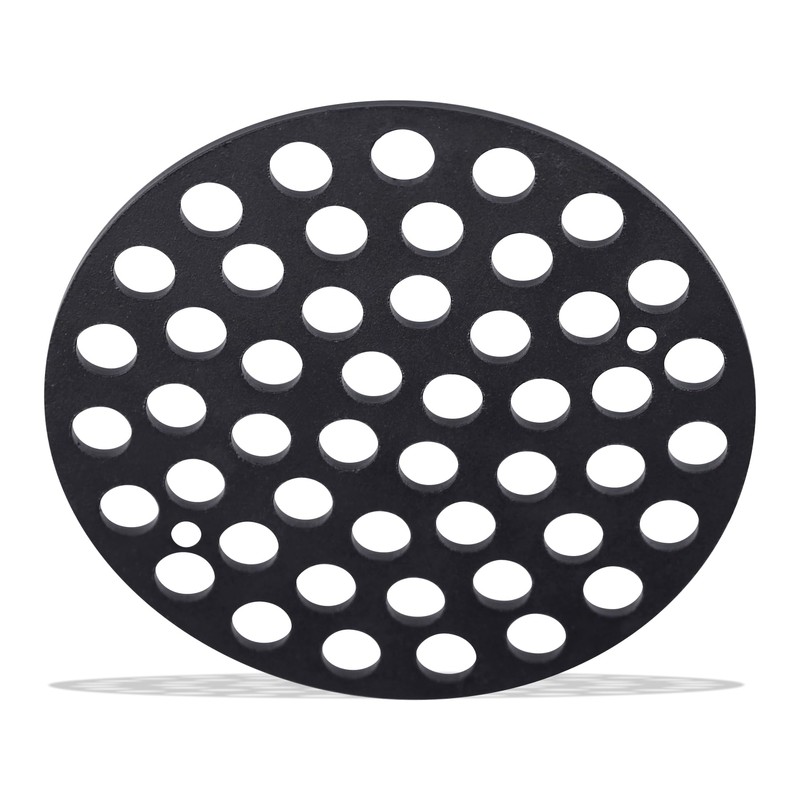 Bueyfolt 5inch Cast Iron Drain Cover, Garage Drain Cover, Floor