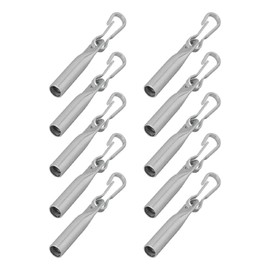 Preiswert&Gut Rope End Clasp Diameter 6 and 8 mm Simplex Hook Set Caravan Awning Tents Accessories (8 mm)