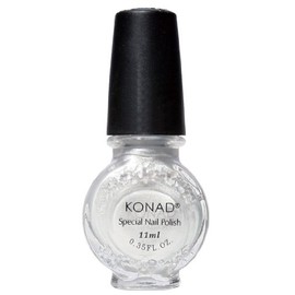 Konad Nail Art Stamping Polish - Silver