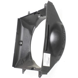 Evan Fischer Fan Shroud Compatible with 1999-2004 Jeep Grand Cherokee Full-Size