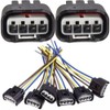 SDYYDS 6Pcs Ignition Coil Connector Plug Harness 90980-11885 for Toyota