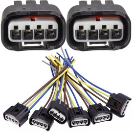 SDYYDS 6Pcs Ignition Coil Connector Plug Harness 90980-11885 for Toyota Lexus Camry 88974044 S2527