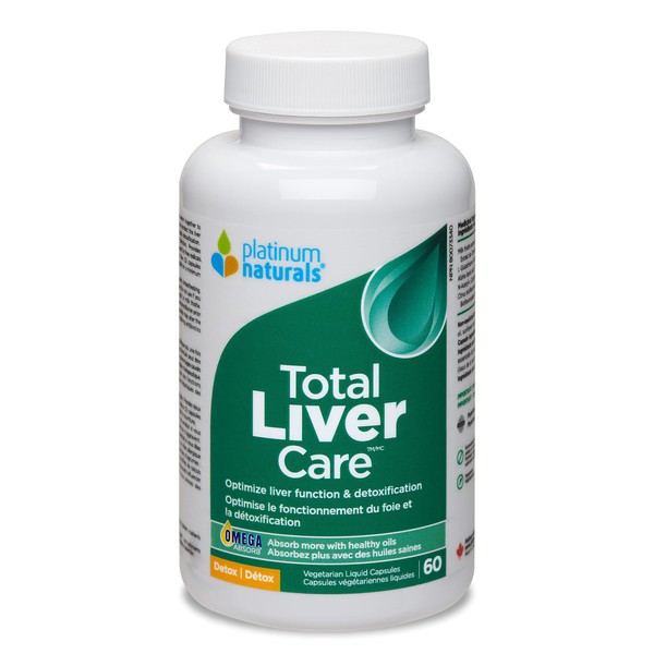 Platinum Naturals Total Liver Care, 60 Capsules