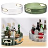 2 Pack Lazy Susan Organizer for Cabinet, Spinning Storage Lazy