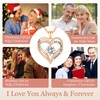 CDE Valentines Day Gifts for Women, Forever Love Heart Necklaces