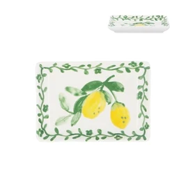 Gisela Graham London Lemon Design Trinket Dish Tray