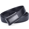 Men’s Belt Beltox Ratchet Dress Leather Buckle Belt Black Brown