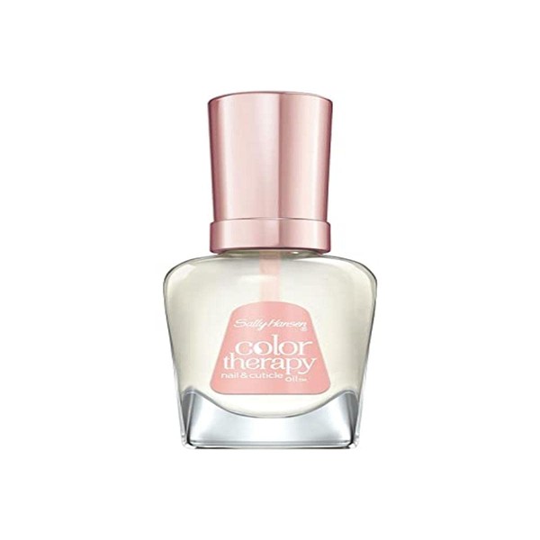 Sally Hansen Colour Therapy Nail Oil Cuticle Care with Argan Oil Regenerates and Strengthens Nails and Skin Transparent 1 x 14ml