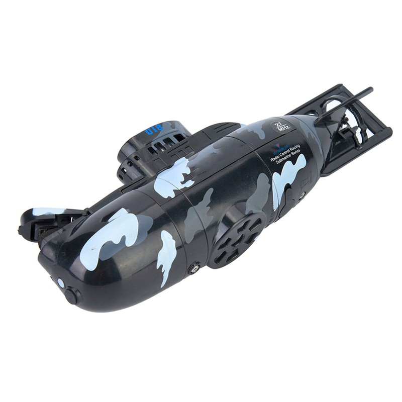 Mini Simulation Military Remote Control 6 Channel Submarine Toy Model