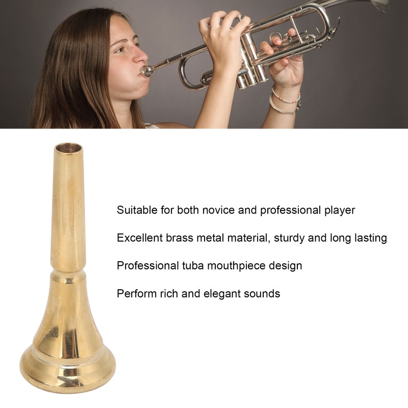 French Horn Mouthpiece Brass Standard Professional Replacement Accessory for Beginners