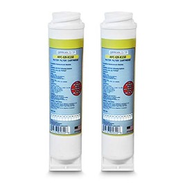 2 Pack AFC Brand, Water Filter, Compatible with GE (R) FQK1K Filter Made in The USA!!