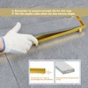 Neodrain 24-Inch Gold Linear Shower Drain with Tile Insert Cover,