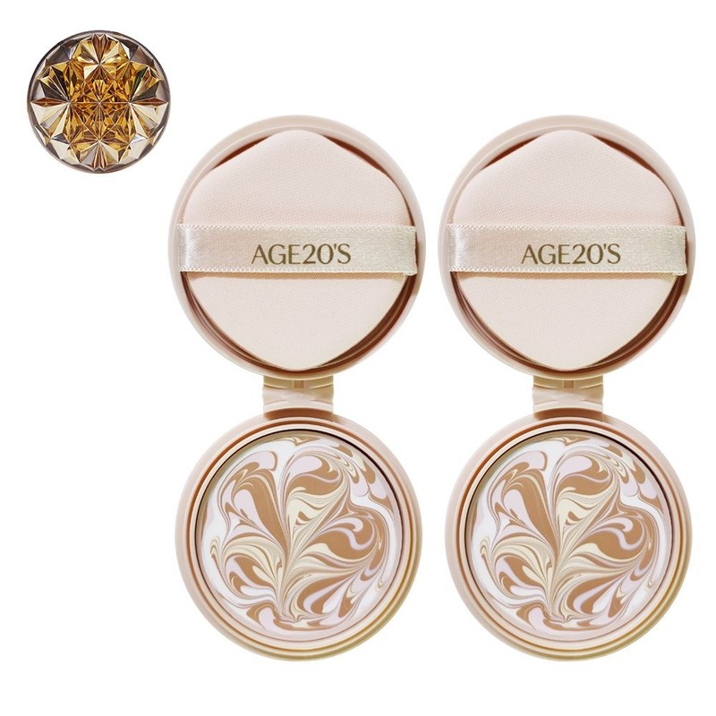 AGE2WENNESS AGE20s Pact Essence Cover Pact Edition Refill 2pcs Royal