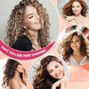 Jumbo Hair Roller Set - 24 pieces, including 12 large
