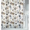 Spirella Polyester Shower Curtain