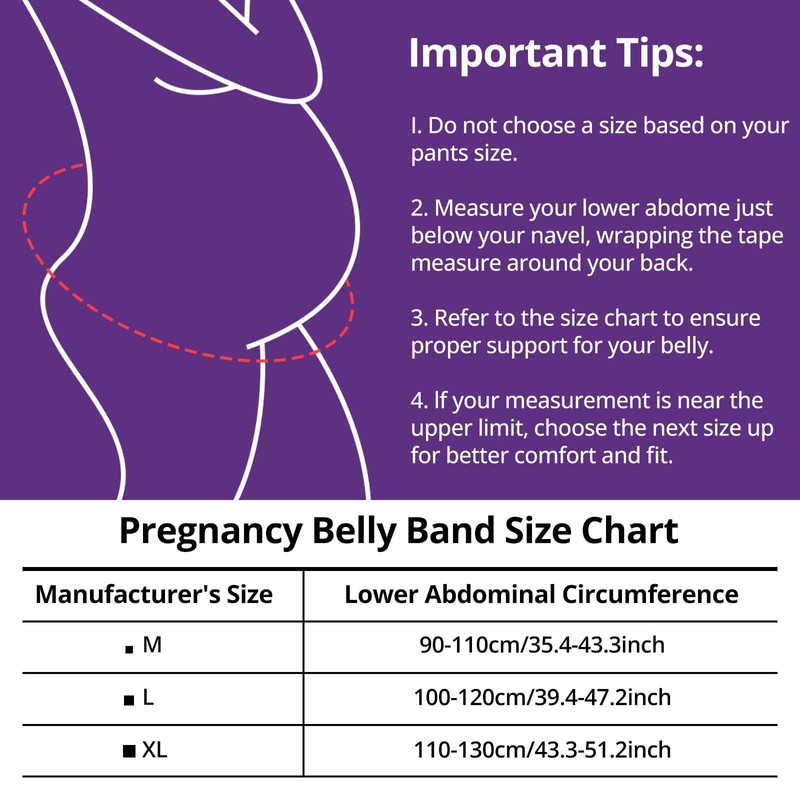 Maternity Belly Band with Back Support – Over-the-Shoulder Pregnancy Support