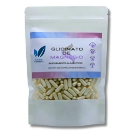 Glicinato Magnesio Bolsa 500 Capsulas