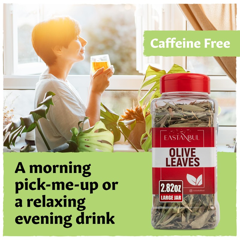 Eastanbul Olive Leaf, Olive Leaf Loose Tea, Natural, Gluten Free,