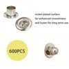 600 Pcs Nickel Plated Shelf Pin Sleeves Cabinet Shelf Pins