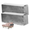 Zerodeko 2Pcs Elastic Sofa Armrest Covers Couch Armrest Protectors Deep